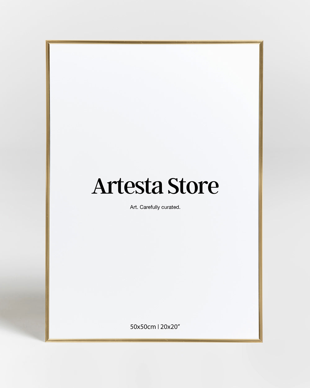 Cornice dorata 50x50cm