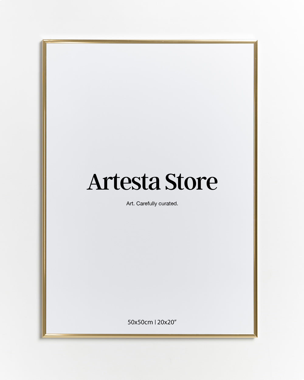 Cornice dorata 50x50cm