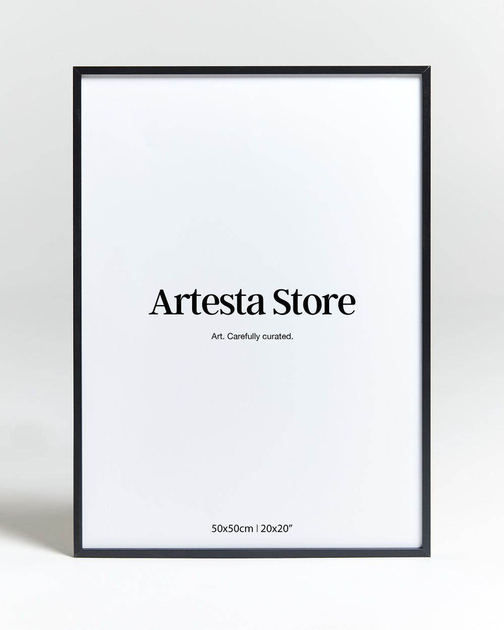 Cornice nera 50x50cm