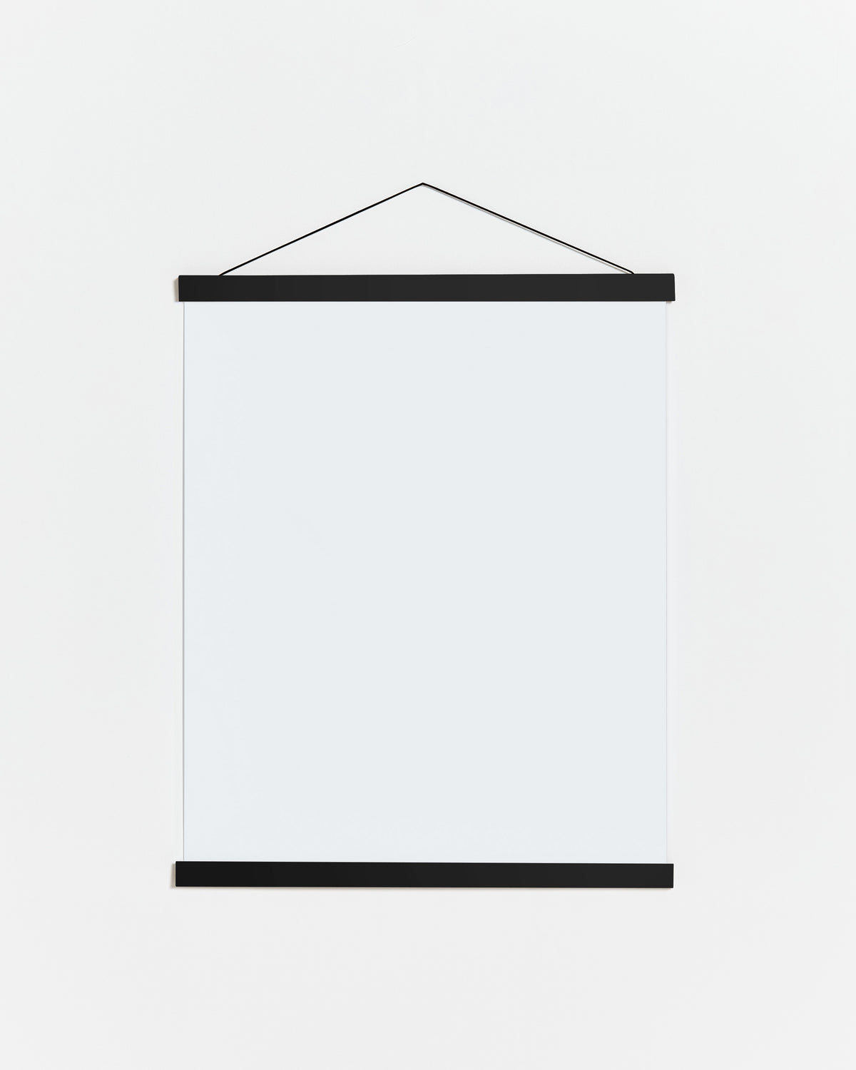 Stecche per poster di legno e colore nero da 20cm