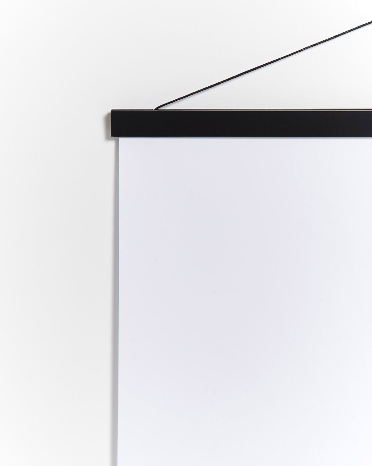 Stecche per poster di legno e colore nero da 70cm