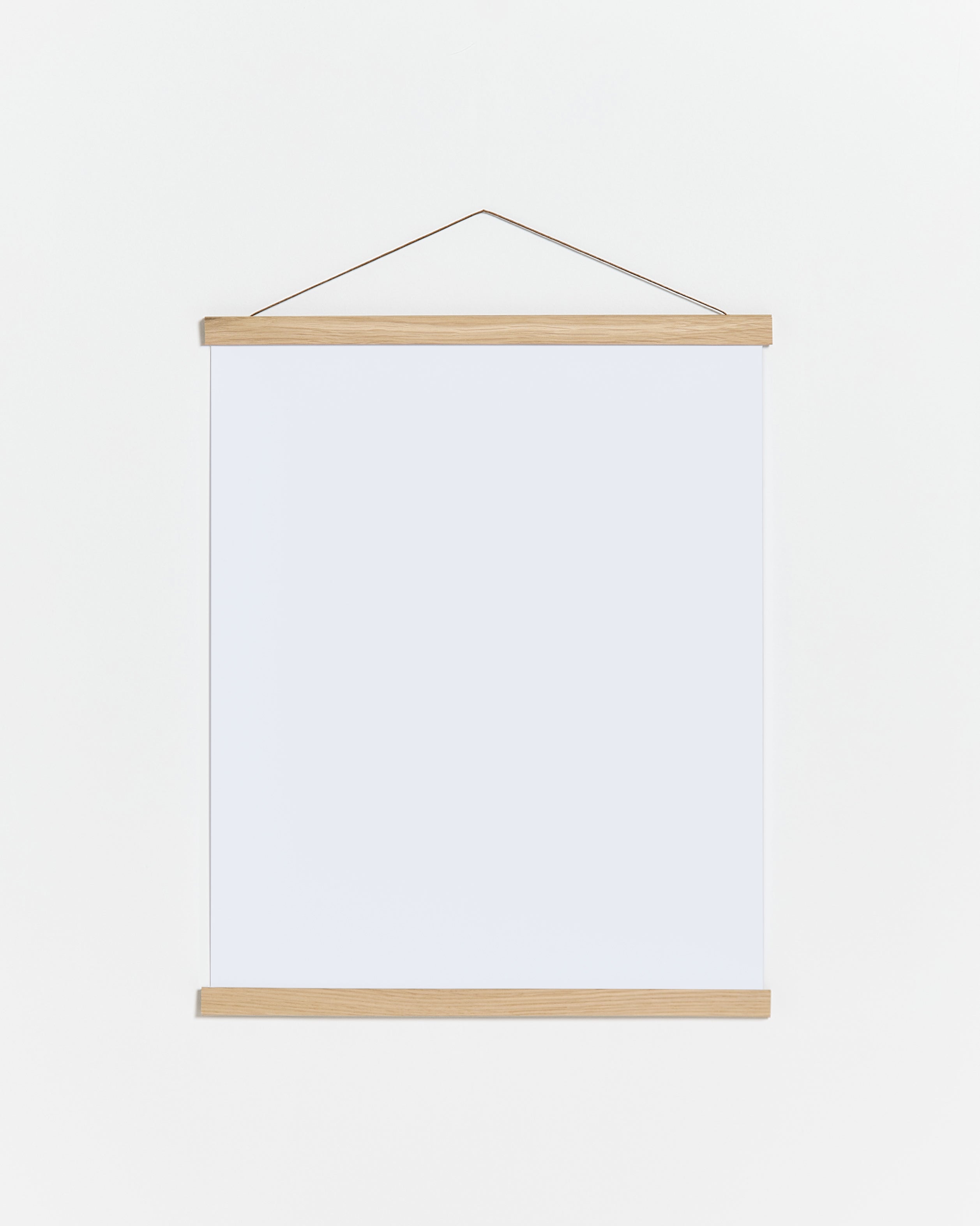 Stecche per poster di legno e colore rovere da 40cm