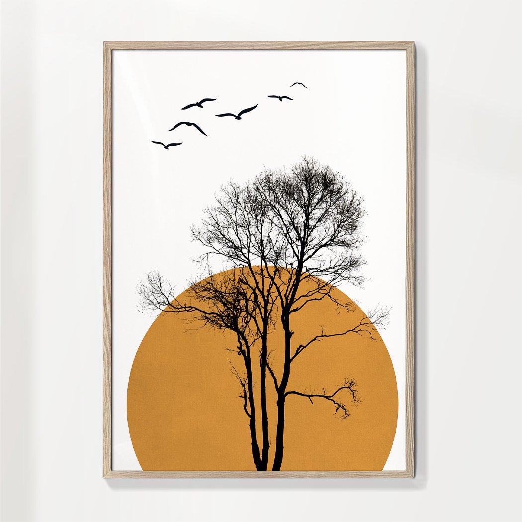 Quadro in stile nordico Winter sunrise