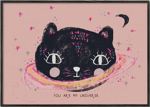 You are my universe pink