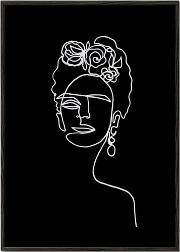 Frida Kahlo black and white