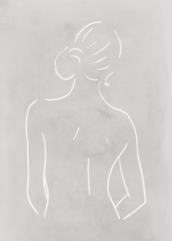 Body Sketch N 3 Light gray