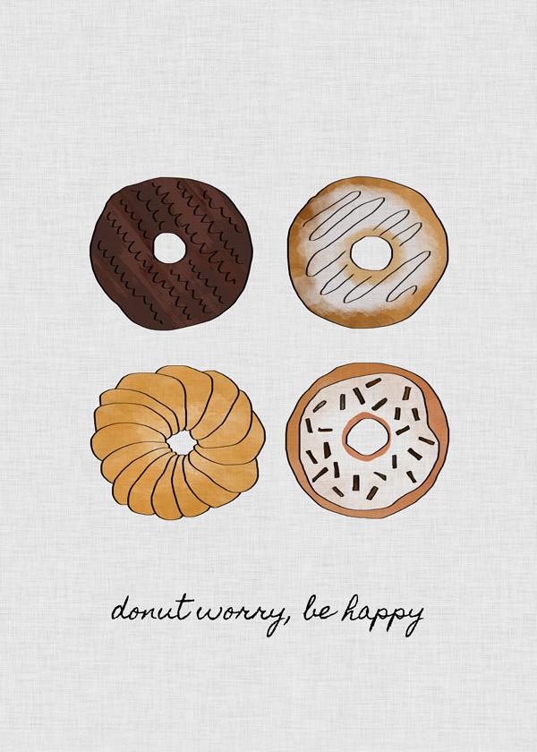 Donut worry. Be happy