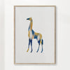 Giraffe Blue & Yellow