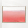 Minimal pink abstract 02 landscape