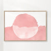 Minimal pink abstract 08