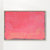 Minimal Abstract Fuschia Colorfield Painting 01