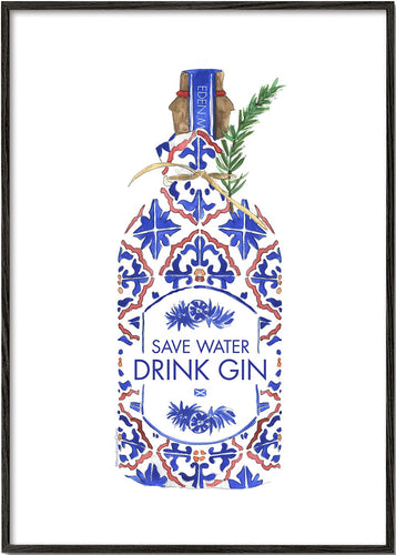 Save water drink gin