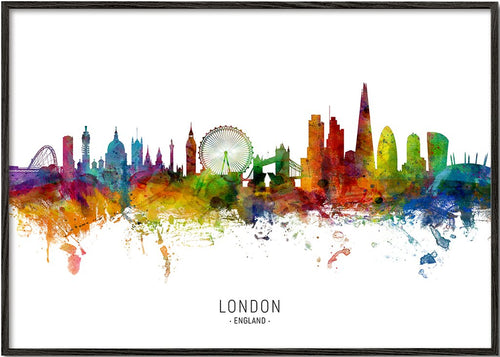 London Skyline multicolor