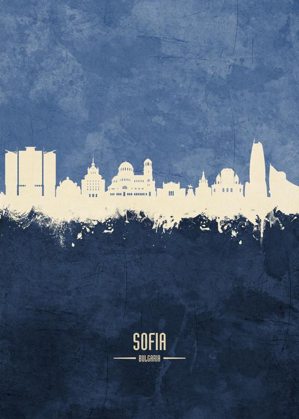 Sofia Skyline azul