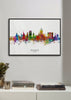 Aberdeen Skyline multicolor