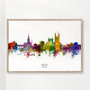 Bath Skyline multicolor