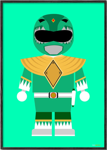 Toy Power Ranger Green
