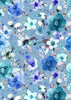 Wintery Watercolor Bouquets Blue 2
