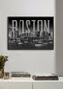 BOSTON Skyline Monochrome