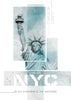 NYC Statue of Liberty | turquoise marble