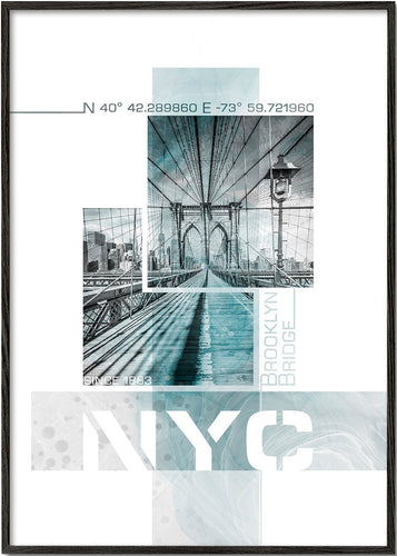 NYC Brooklyn Bridge | turquoise marble