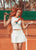 Venus playing tennis