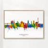 Huddersfield Skyline multicolor