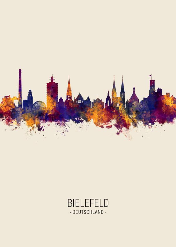 Bielefeld Skyline beige