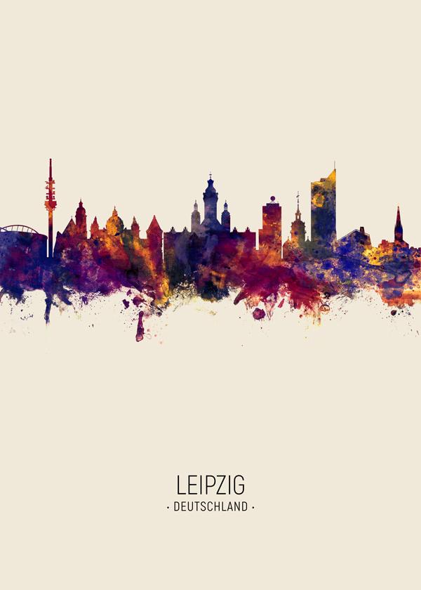 Leipzig Skyline beige