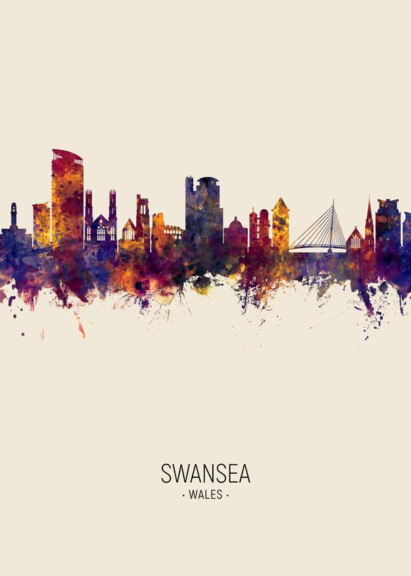 Swansea Skyline beige