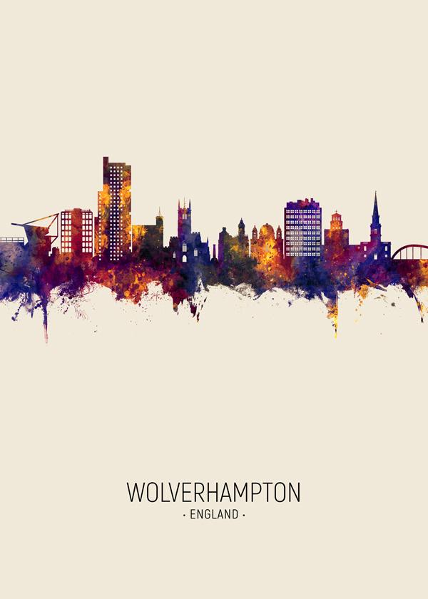 Wolverhampton Skyline beige