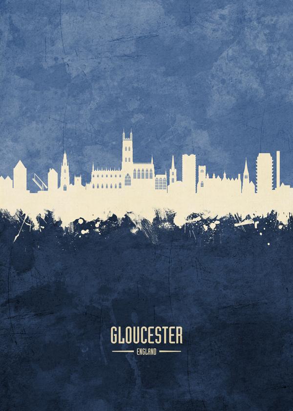 Gloucester Skyline azul