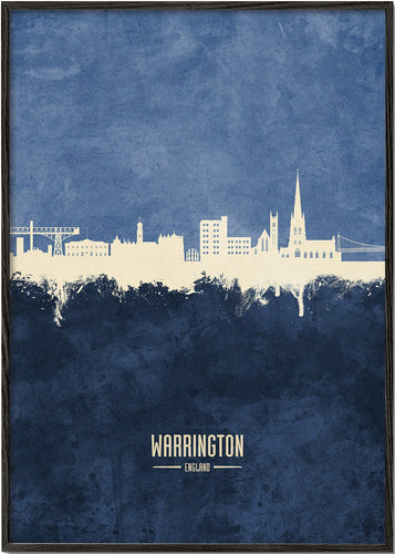 Warrington Skyline azul