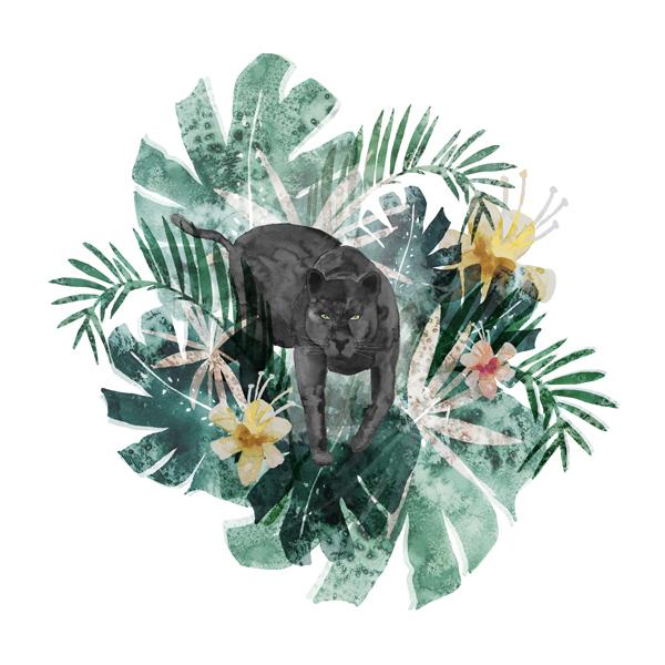 Tropical Jungle Panther III