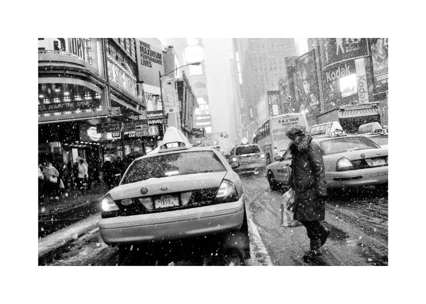 New York in Blizzard - Martin Froyda