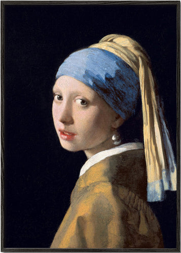 Girl with a pearl earring - Johannes Vermeer