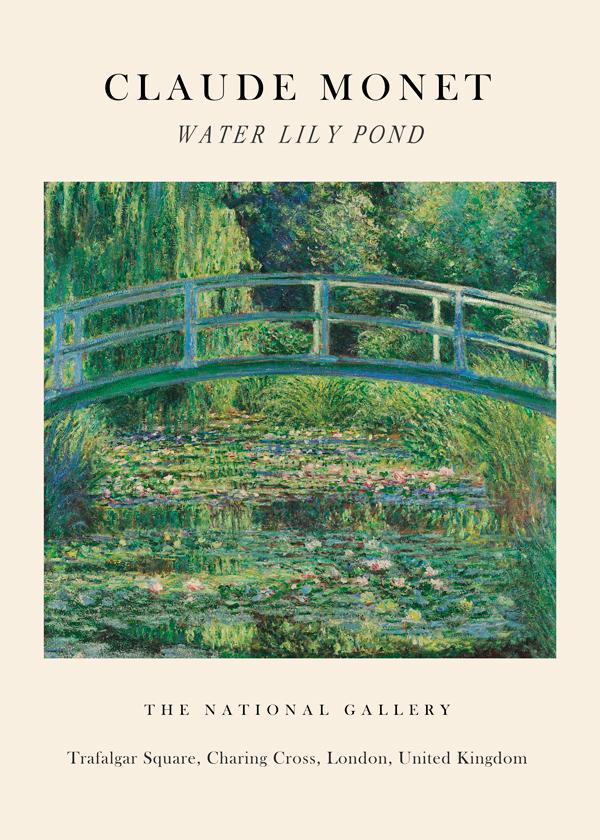 Water Lily Pond Exhibition - Claude Monet