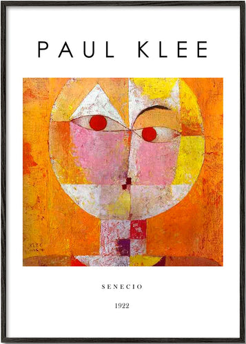 Senecio Exhibition White - Paul Klee