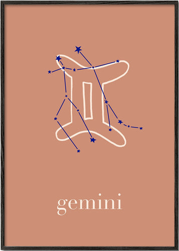 Gemini Constellation Terracotta