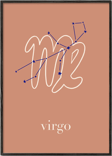 Virgo Constellation Terracotta