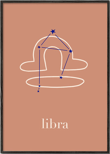 Libra Constellation Terracotta